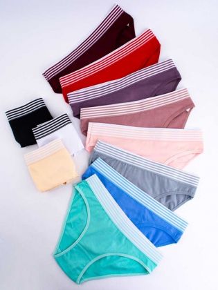 Слипы с эластичным поясом "зебра" - фото 2