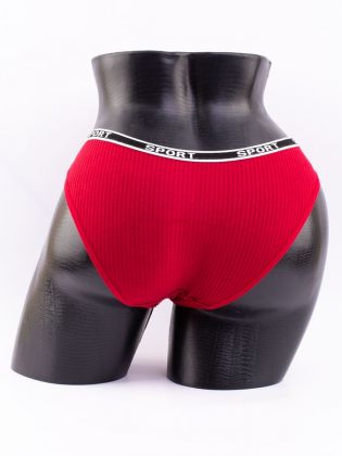 Слипы в рубчик с надписью "sport" - фото 3