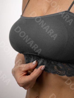 Топ-бандо с кружевом - фото 1