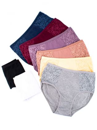 Слипы с ажурным принтом по бокам - фото 2