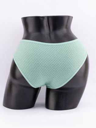 Слипы вафельные с кружевом - фото 3