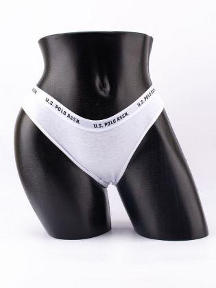 Слипы с эластичной резинкой и надписью "U.S. POLO ASSN" - фото 1