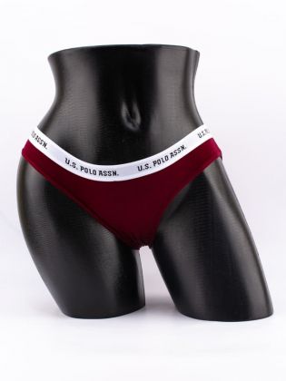 Слипы с эластичной резинкой и надписью "U.S. POLO ASSN" - фото 1