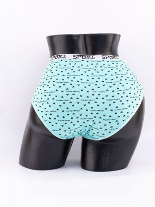 Слипы "maiden heart" с сердечками и эластичным поясом - фото 3