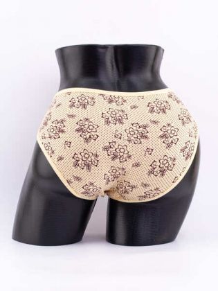 Слипы в горошек с цветочным принтом - фото 3