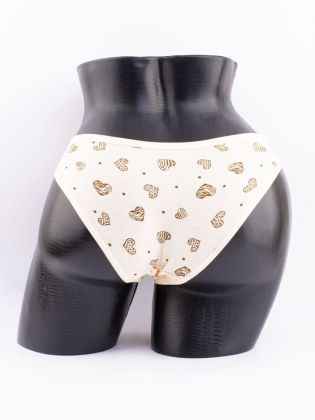 Слипы принтом "сердечки" - фото 3