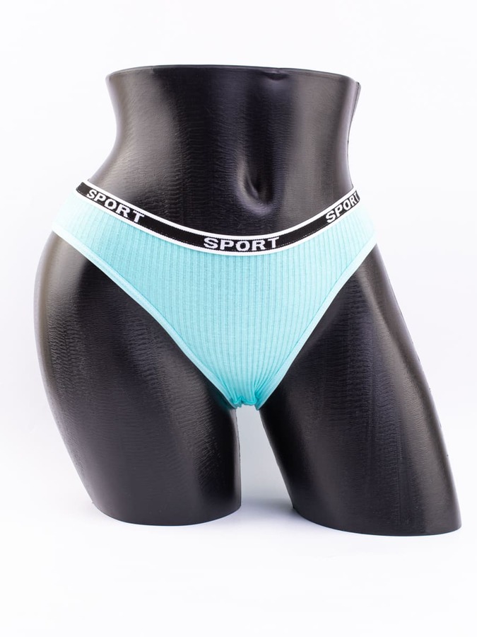 Слипы в рубчик с надписью "sport"