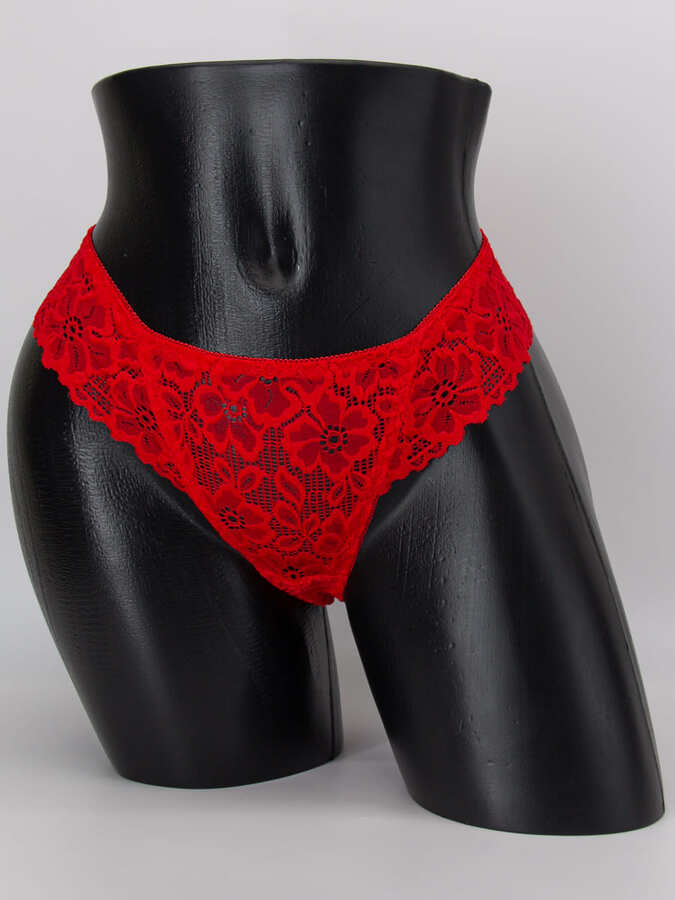 Стринги гипюровые №2