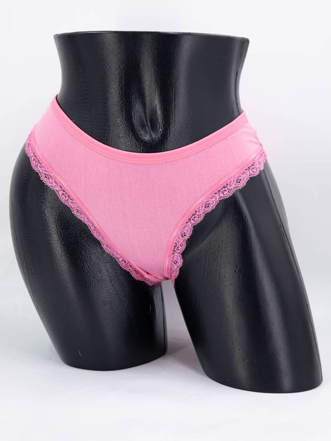 Бамбуковые слипы с кружевом