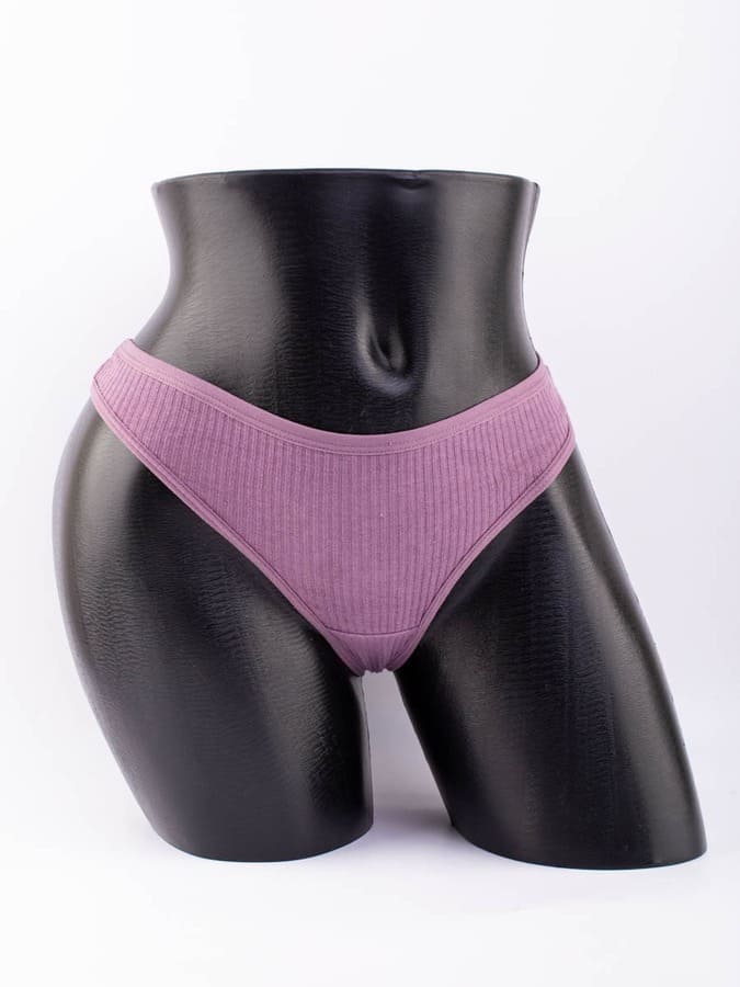 Стринги в рубчик