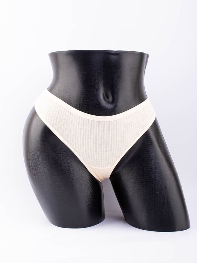 Стринги в рубчик