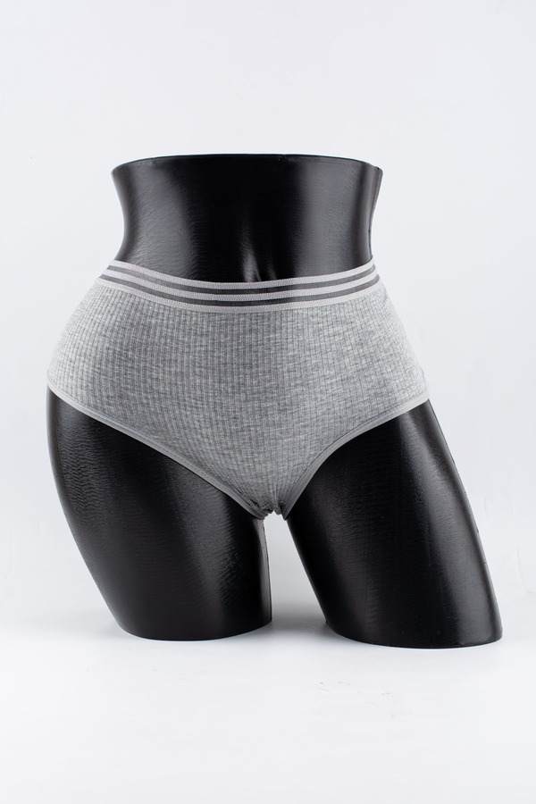 Слипы в рубчик с прозрачным поясом