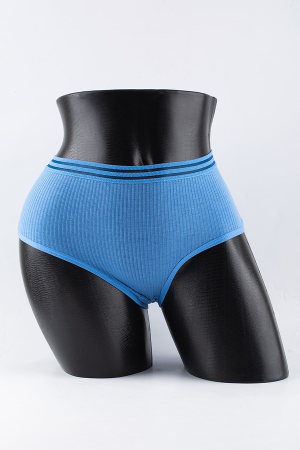 Слипы в рубчик с прозрачным поясом