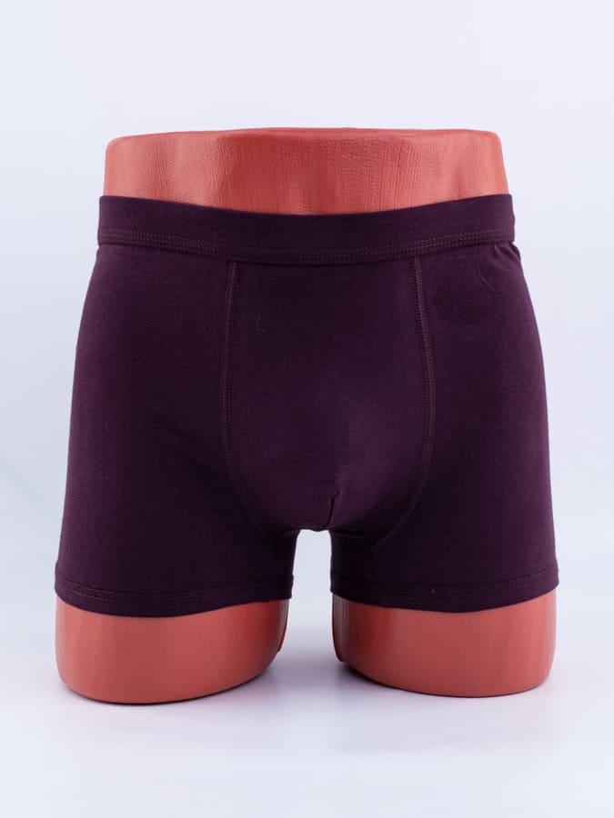 Однотонные мужские боксеры