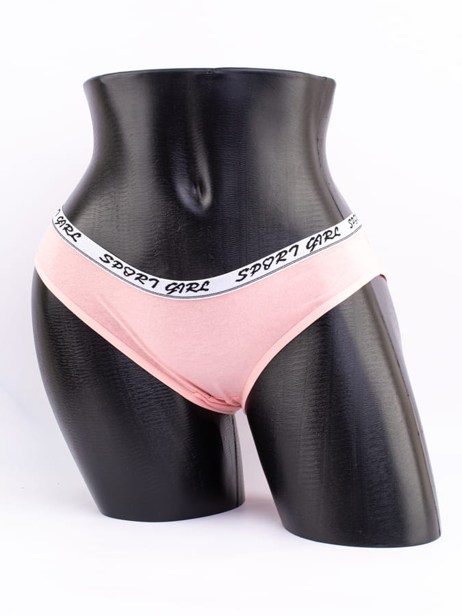 Слипы с эластичным поясом и надписью "sport"