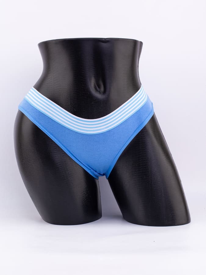 Слипы с эластичным поясом "зебра"