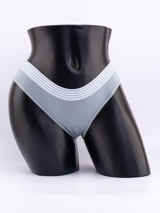 Слипы с эластичным поясом "зебра"