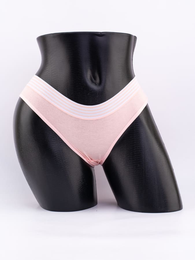 Слипы с эластичным поясом "зебра"