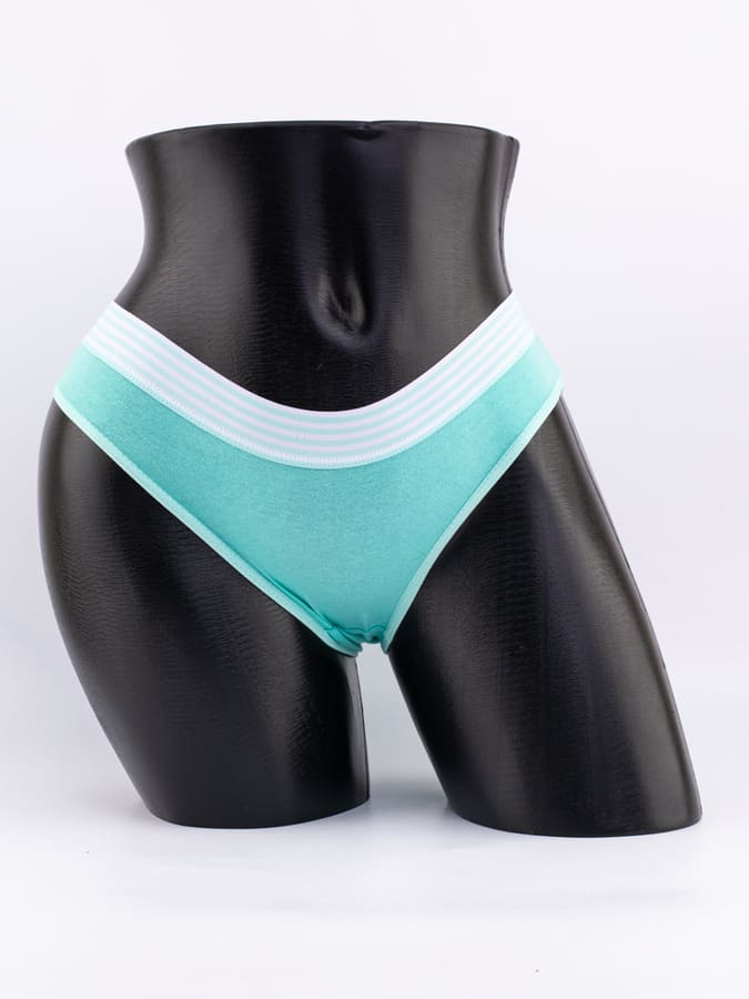 Слипы с эластичным поясом "зебра"