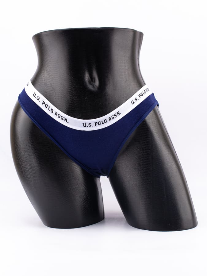 Слипы с эластичной резинкой и надписью "U.S. POLO ASSN"