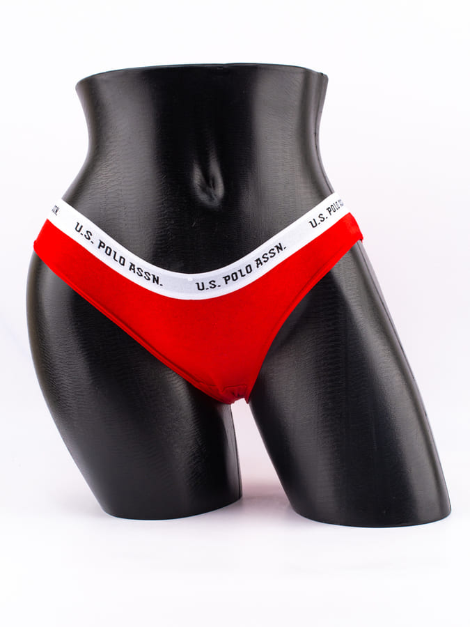 Слипы с эластичной резинкой и надписью "U.S. POLO ASSN"