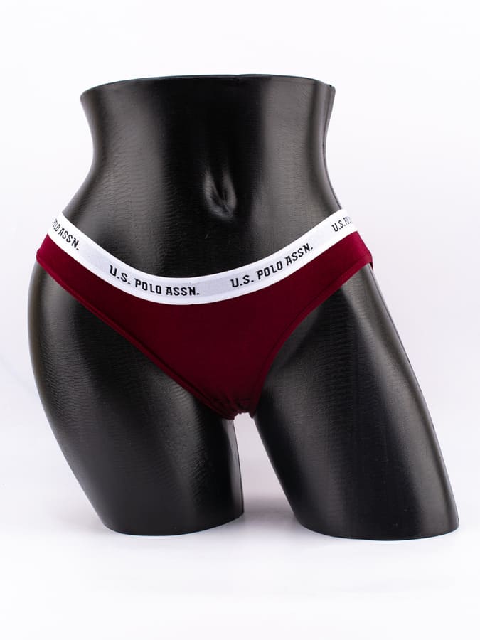 Слипы с эластичной резинкой и надписью "U.S. POLO ASSN"