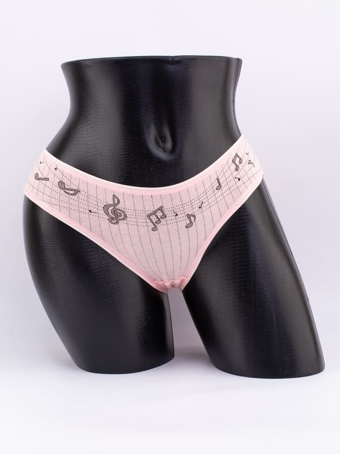 Слипы с принтом "ноты"