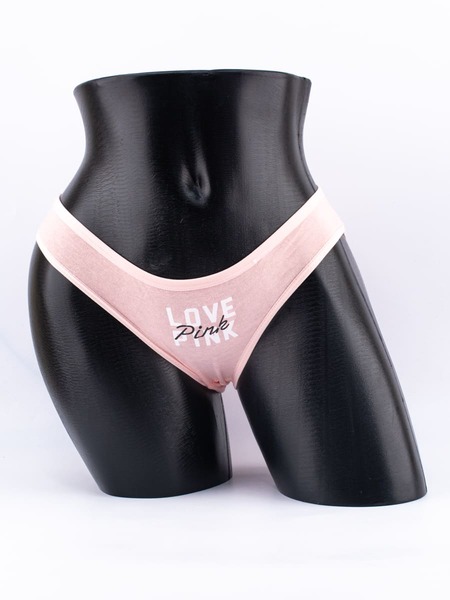 Слипы с надписью "love pink"