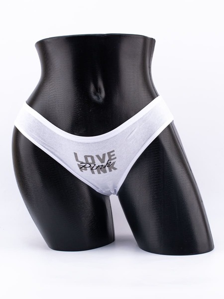 Слипы с надписью "love pink"