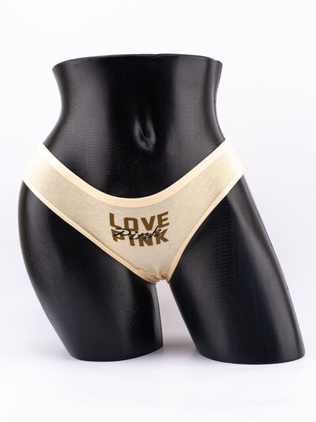 Слипы с надписью "love pink"