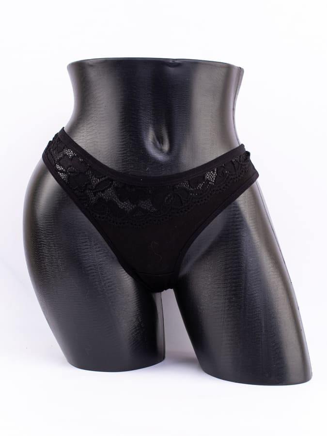 Стринги гипюровые №4