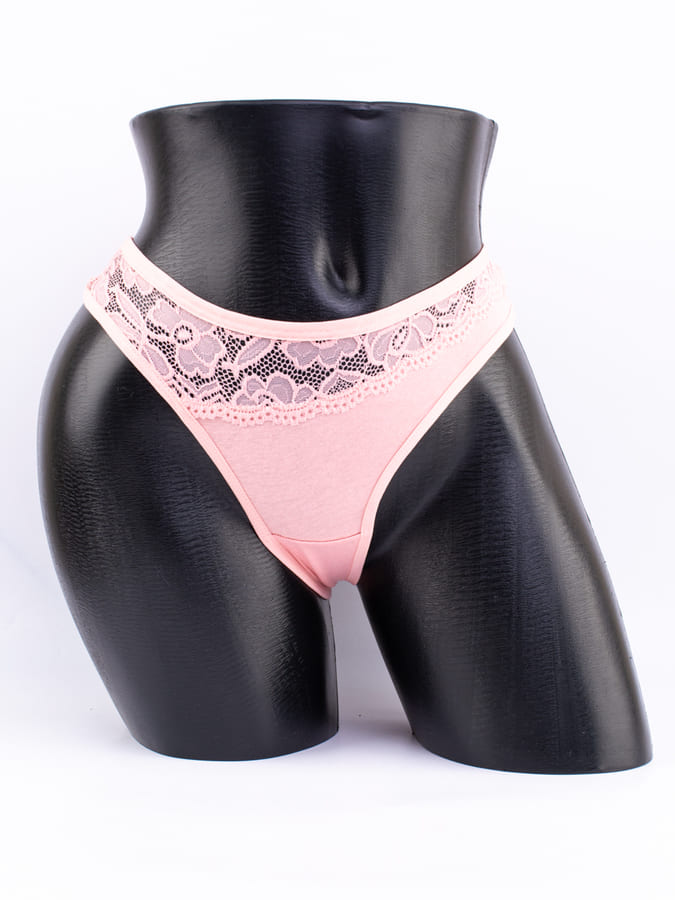 Стринги гипюровые №4