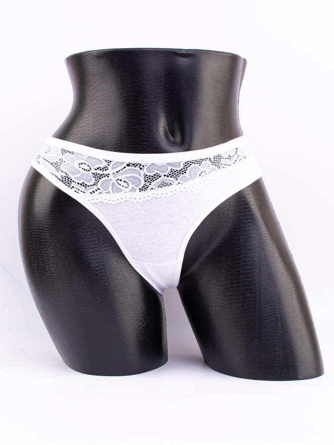 Стринги гипюровые №4