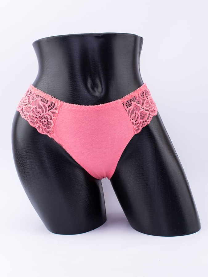 Стринги гипюровые