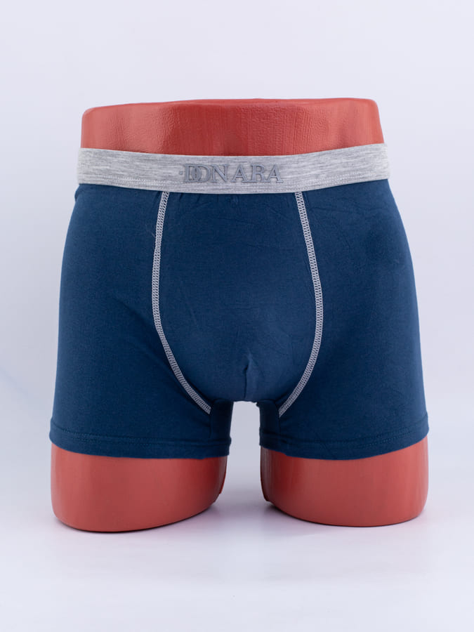 Однотонные мужские боксеры с логотипом "Donara"