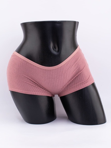 Шорты-трусы в рубчик