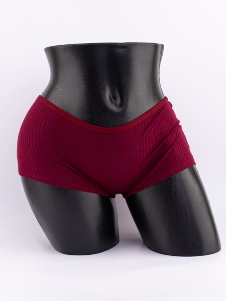 Шорты-трусы в рубчик