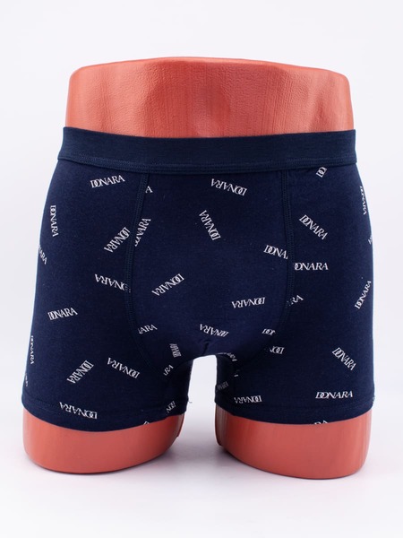 Однотонные мужские боксеры с надписями "Donara"