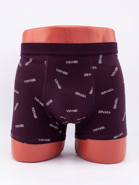 Однотонные мужские боксеры с надписями "Donara"