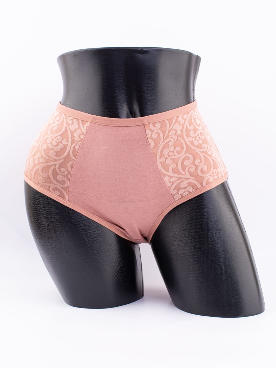 Слипы с ажурным принтом по бокам