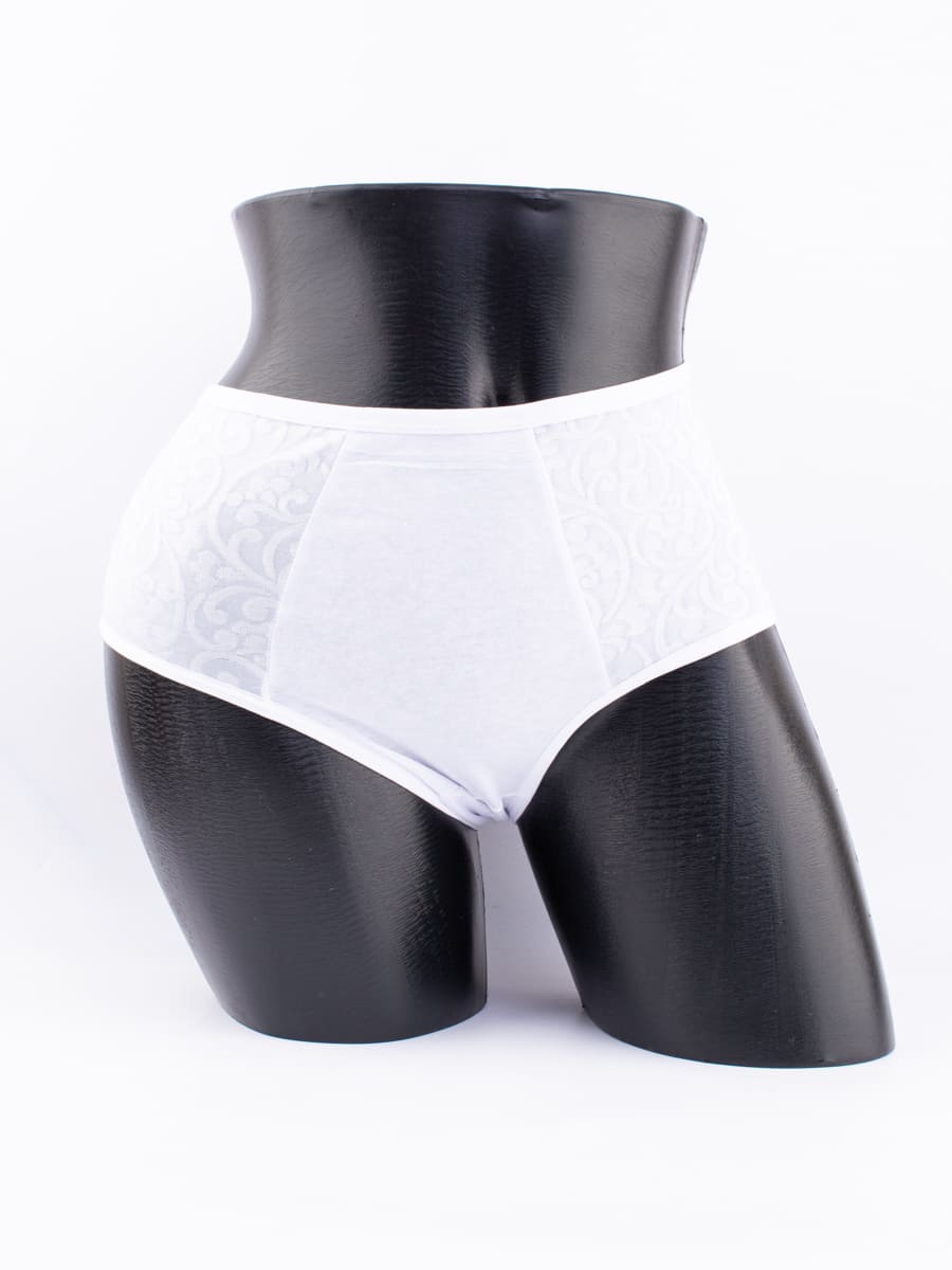 Слипы с ажурным принтом по бокам