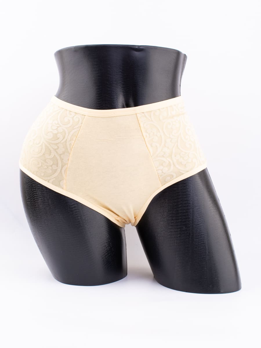 Слипы с ажурным принтом по бокам