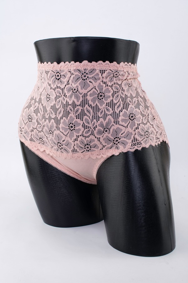 Слипы с цветочным кружевом