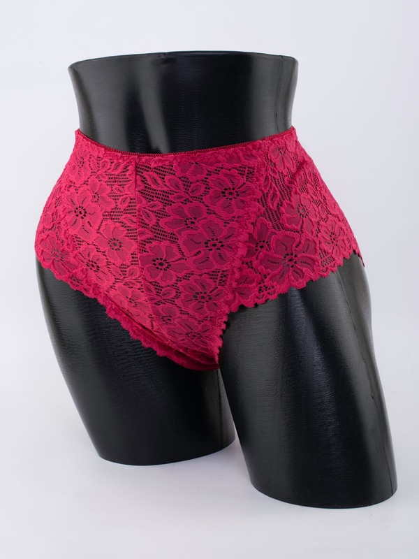 Слипы с цветочным кружевом