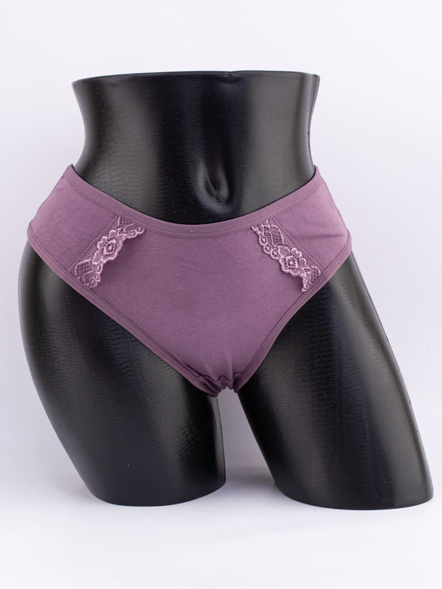 Слипы с кружевом по бокам