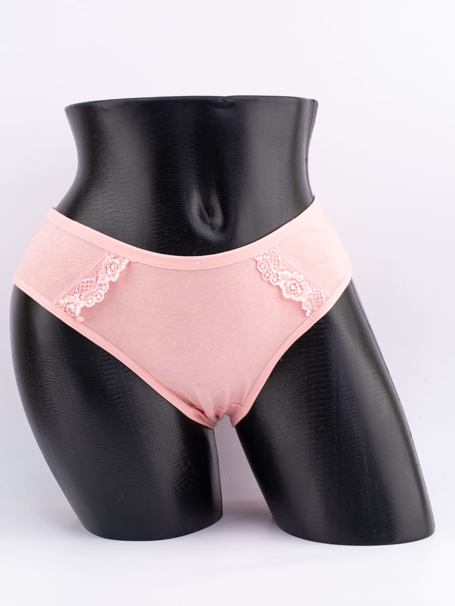 Слипы с кружевом по бокам