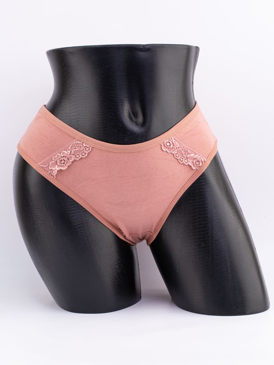 Слипы с кружевом по бокам