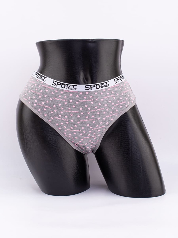 Слипы "maiden heart" с сердечками и эластичным поясом