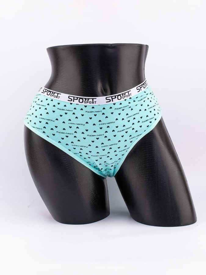 Слипы "maiden heart" с сердечками и эластичным поясом