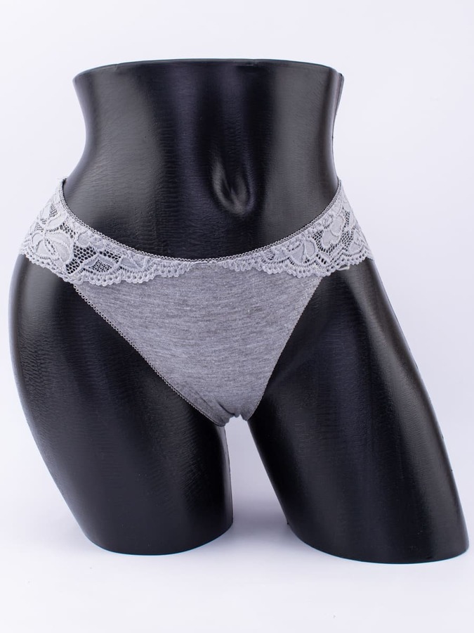 Слипы с цветочным кружевом 